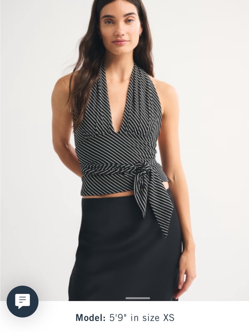 Abercrombie & Fitch Cream Top with Black Polka Dot Accent - Picture 7 of 10